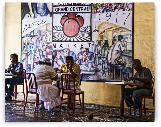 Grand Central Lunch by Barbara Linkevitch