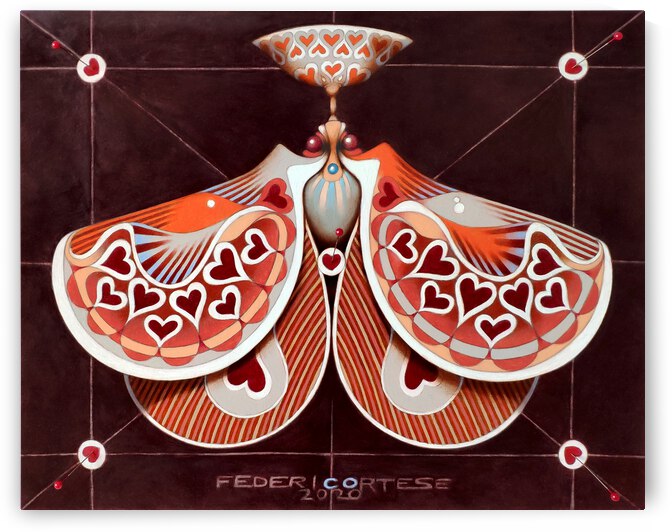 Hearts butterfly by federicocortese