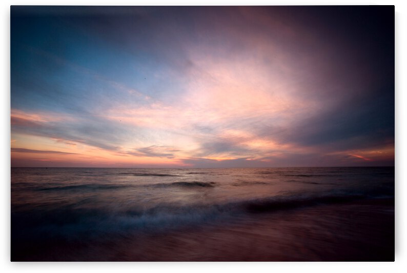 Artwork - Sunset on the Beach - St. Pete Beach Florida by Steve Alejandro