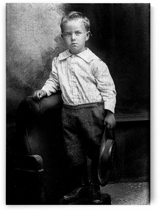 Found and Restored - The Boss - Antique RPPC by Steve Alejandro