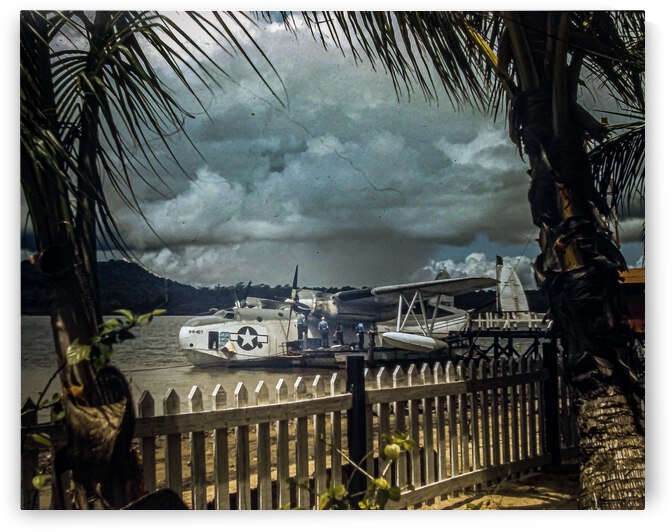 Found and Restored - PBM Mariner with Marines - 1940s Kodachrome by Steve Alejandro