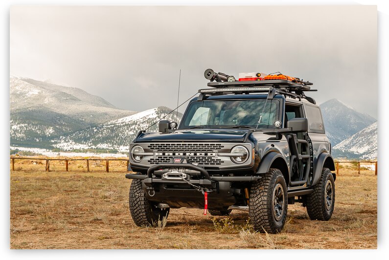 2021 Ford Bronco in Bronco Driver Magazine Center Spread  by Alan Cash Photography