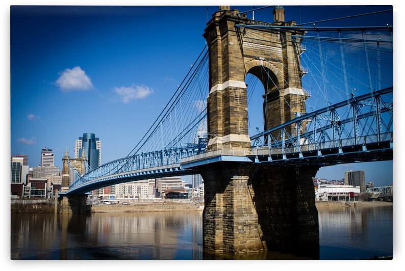 John A. Roebling Bridge by Dave Dabour Photography