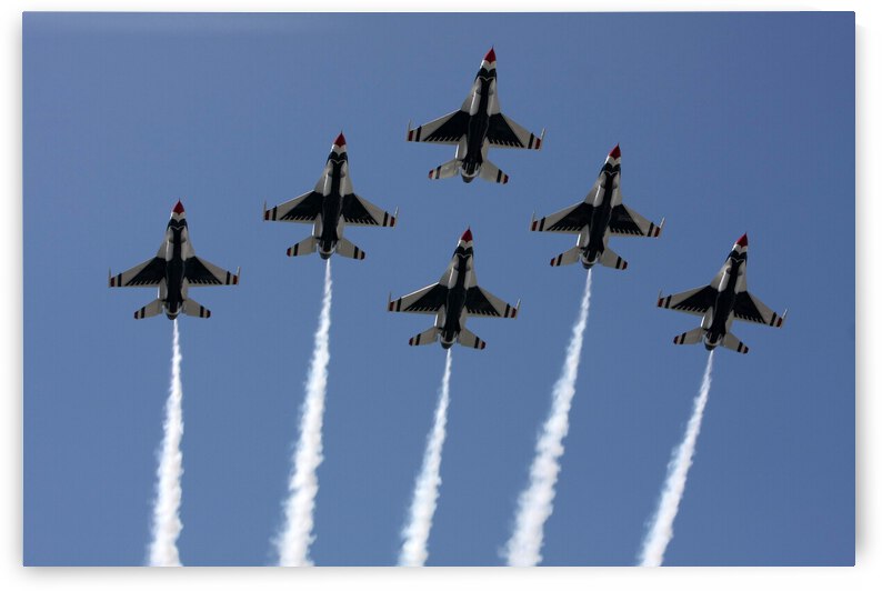 Thunderbirds Overhead by Dave Dabour Photography