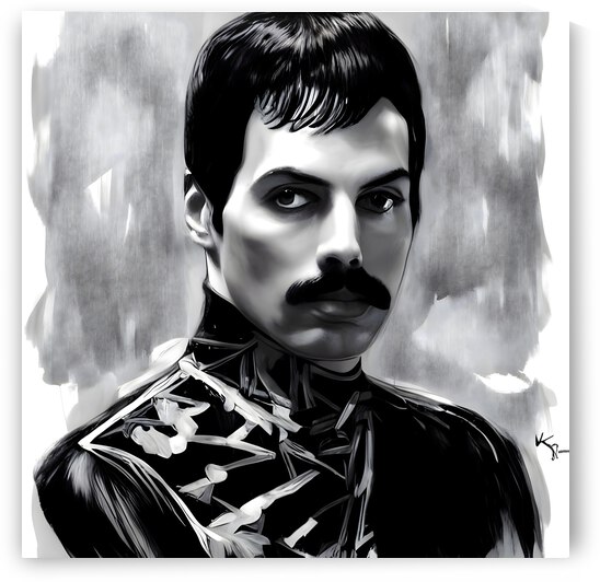 Freddie Mercury  by Winston Mauricio Casco Sobalvarro