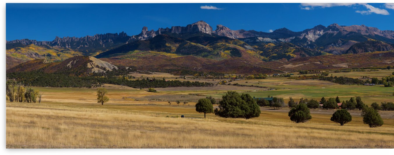 Telluride Panorama 2 by Bo Insogna