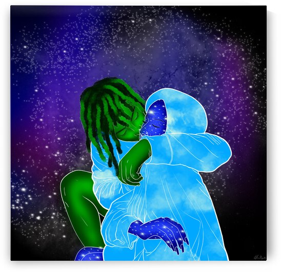 Geb & Nut  by Akisse Nayelli 