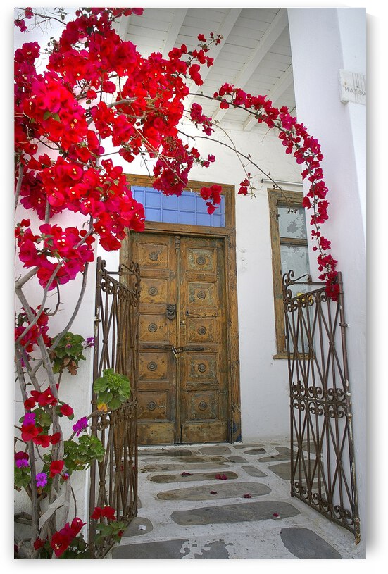 Santorini Door 1 by Dave Rodgers