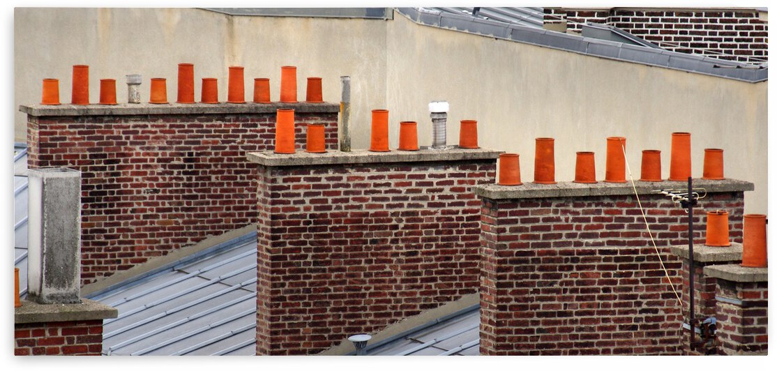 Paris Rooftops by Dave Rodgers