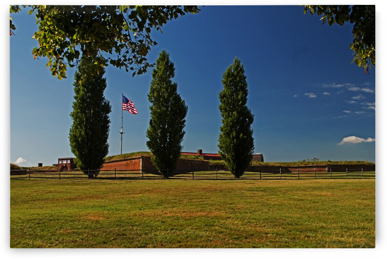Fort McHenry from a Distance by Bill Swartwout Photography