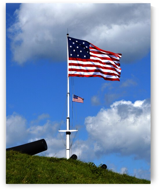 A Second Flag at Fort McHenry by Bill Swartwout Photography