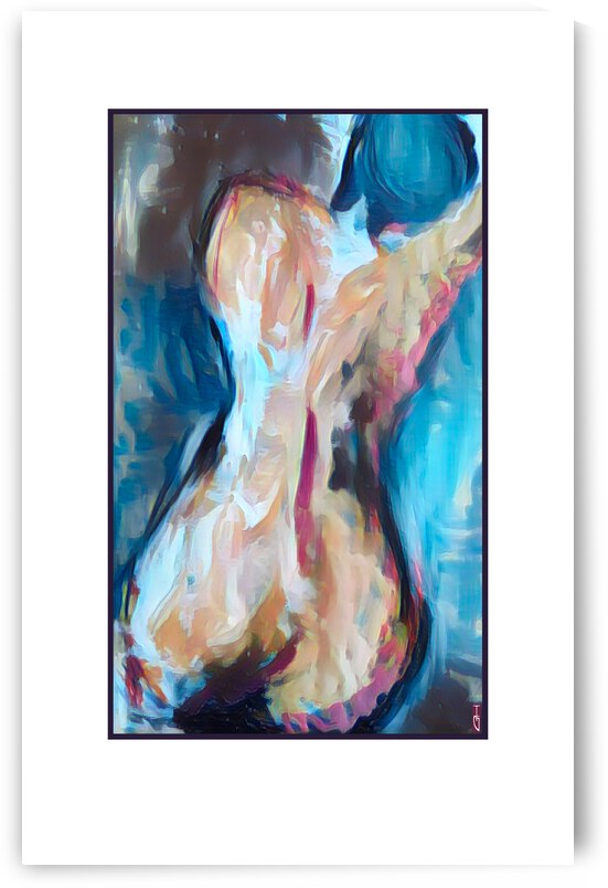 Nude in Bloom III by Tricia Greaves