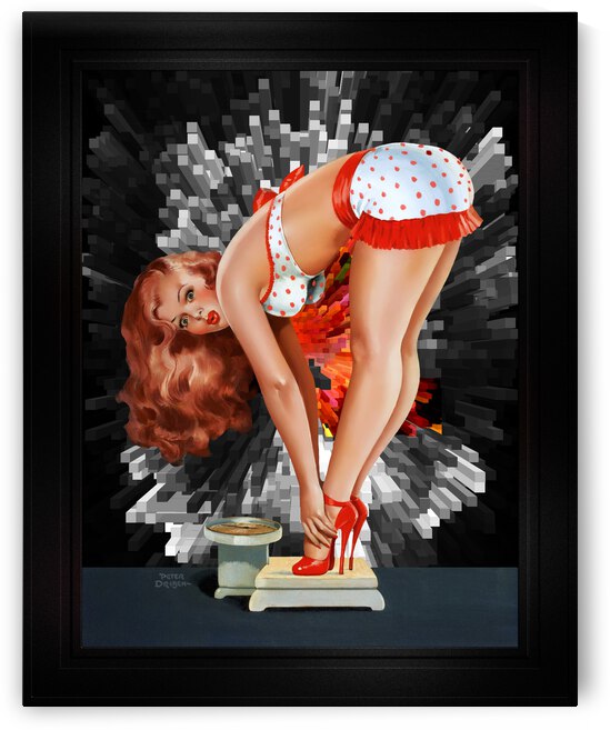 Is This Scale Working by Peter Driben Vintage Xzendor7 Old Masters Reproductions by xzendor7