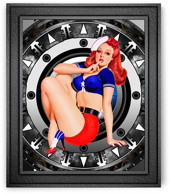 Its A Secret by Peter Driben Vintage Xzendor7 Old Masters Reproductions by xzendor7