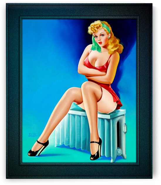 Steaming Hot by Peter Driben Vintage Art Xzendor7 Old Masters Reproductions by xzendor7