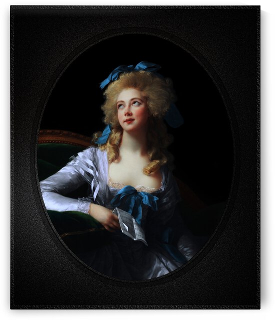 Madame Grand Noel Catherine Vorlee by Elisabeth Louise Vigee Le Brun Remastered Xzendor7 Classical Fine Art Old Masters Reproductions by xzendor7