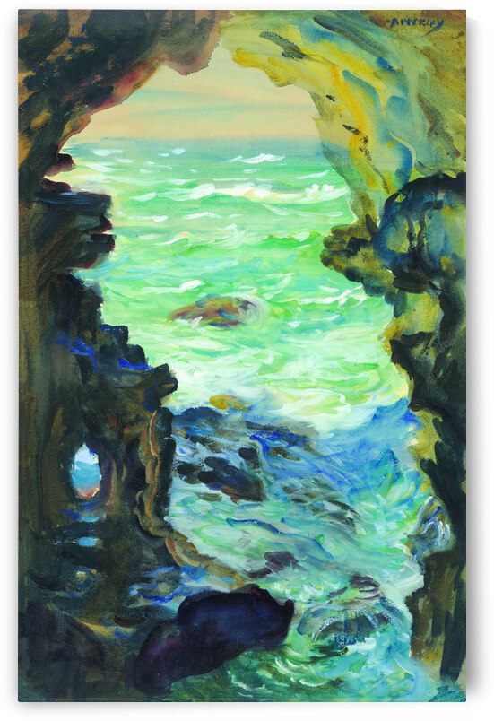 Hercules Caves Tangier by George Owen Wynne Apperley