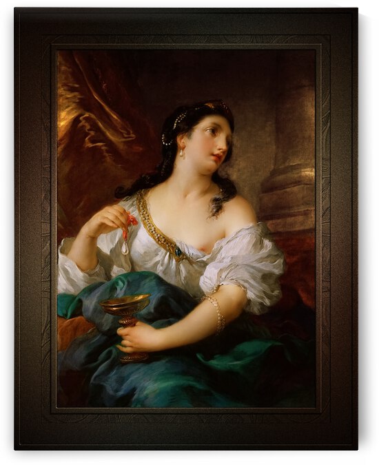 Cleopatra c1725 by Francois Lemoyne Remastered Xzendor7 Classical Fine Art Old Masters Reproductions by xzendor7
