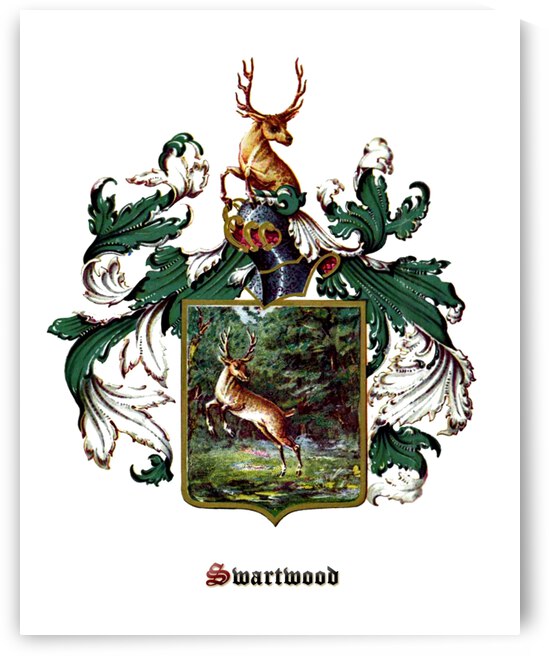Swartwood Family Coat of Arms and Crest by Bill Swartwout Photography