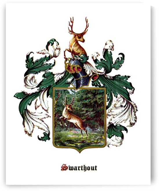 Swarthout Family Coat of Arms and Crest by Bill Swartwout Photography