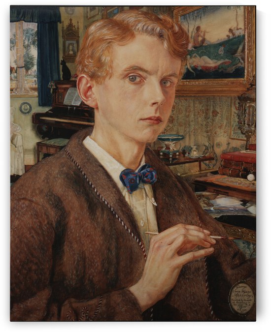 Self-portrait by George Owen Wynne Apperley