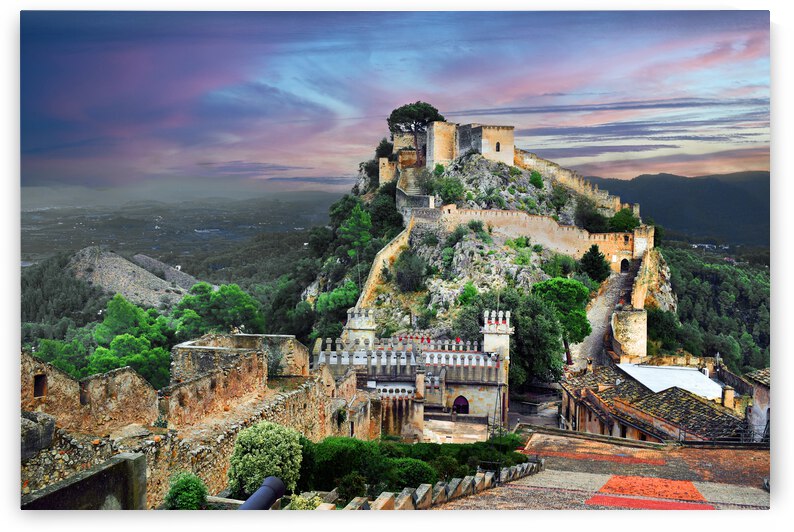 The medieval castle of Xativa - Spain by fotojourneys