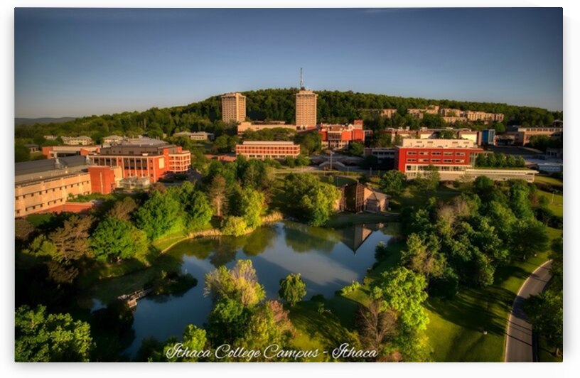 Ithaca College Campus - Ithaca NY by Joseph Scaglione III