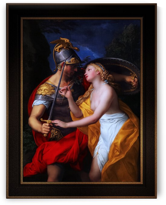 Allegory of Peace and War by Pompeo Batoni Remastered Xzendor7 Classical Fine Art Old Masters Reproductions by xzendor7