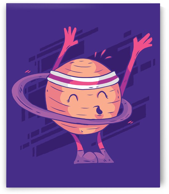 Planet Hula Hoop by Bizarre Artwork