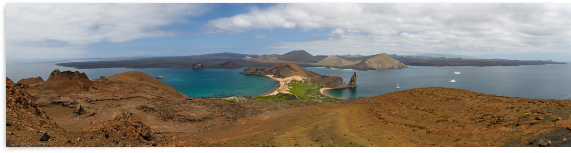 Galapagos Panorama by Dan Hart