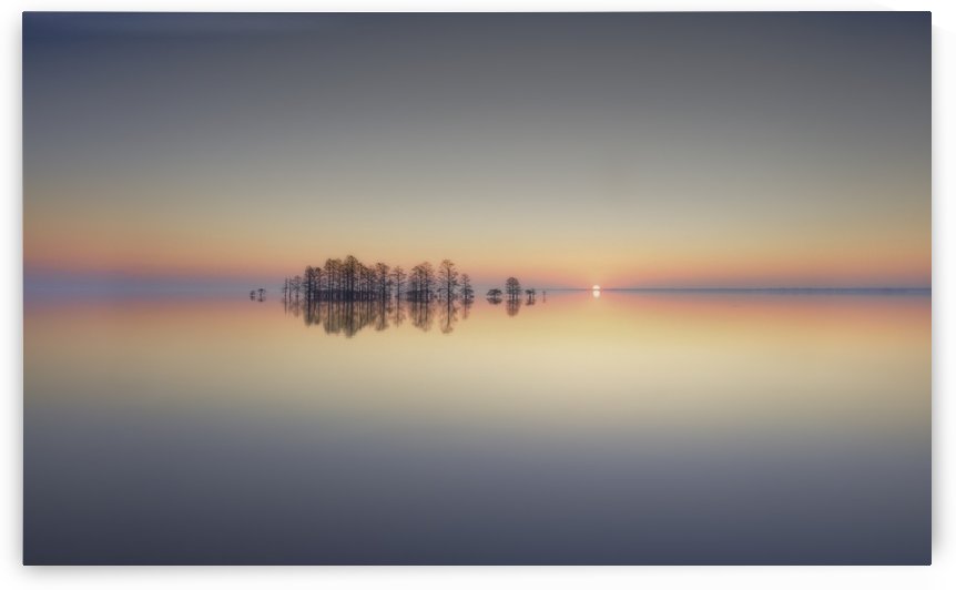 Dawn at Lake Mattamuskeet by 1x