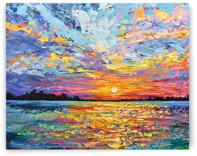 magical sunset II by Olga Tkachyk