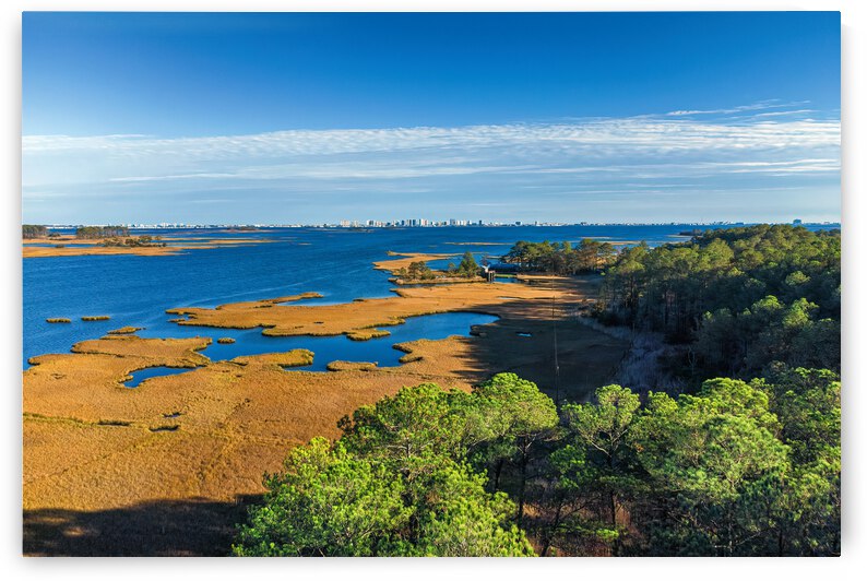 Ocean City on the Horizon by Bill Swartwout Photography