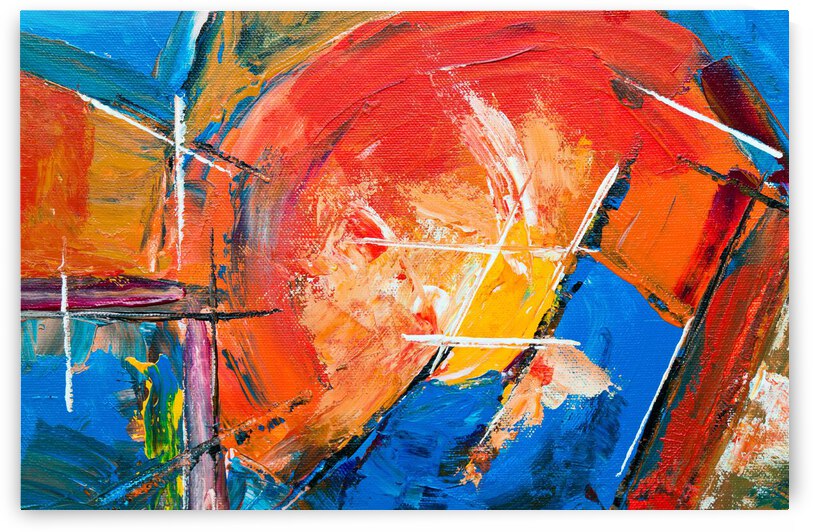 Colorful Abstract Painting   Traditional Art by artcenter