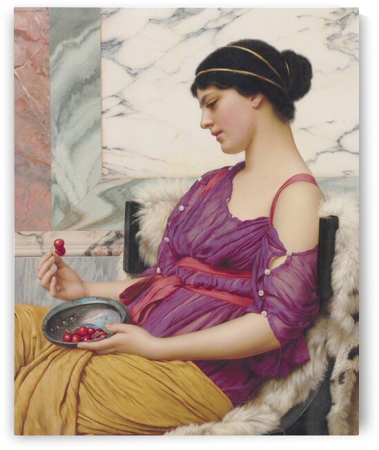 John William Godward 1908 Ismenia by TOPARTGALLERY
