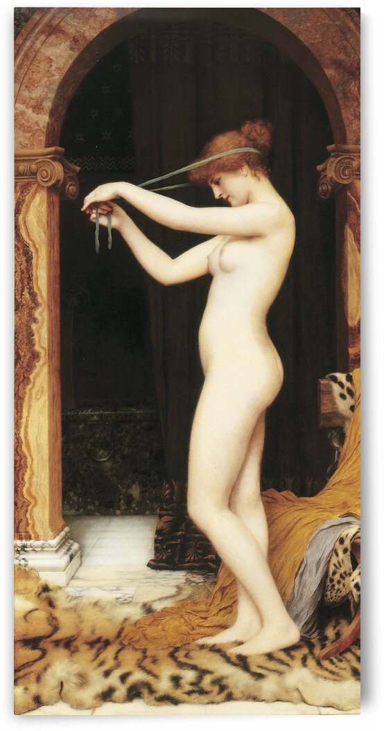 John William Godward Venus by TOPARTGALLERY