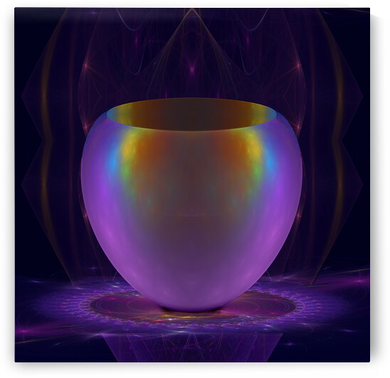 Iridescent Vase by Jodi DiLiberto 