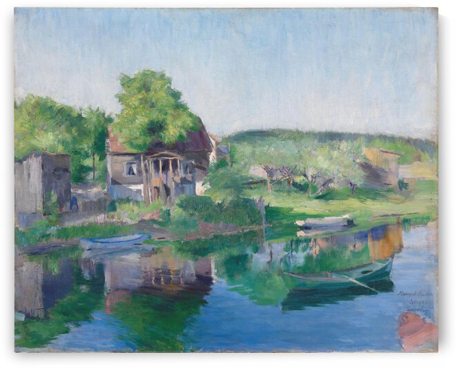 Harriet Backer   Fra Sandvikselven   NMK.2014 by artcenter