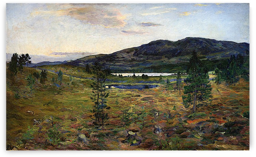 Harriet Backer   Einundfjell by artcenter