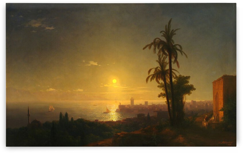 Aivasovsky Ivan Constantinovich.Night at the by artcenter