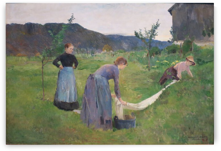 Harriet Backer Pa Bleikevollen by artcenter