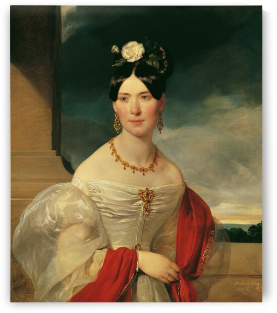 Friedrich von Amerling   Marie Freiin Vesque by artcenter