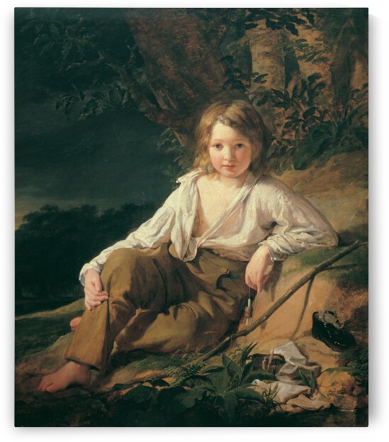 Friedrich von Amerling   Ein Fischerknabe   2 by artcenter
