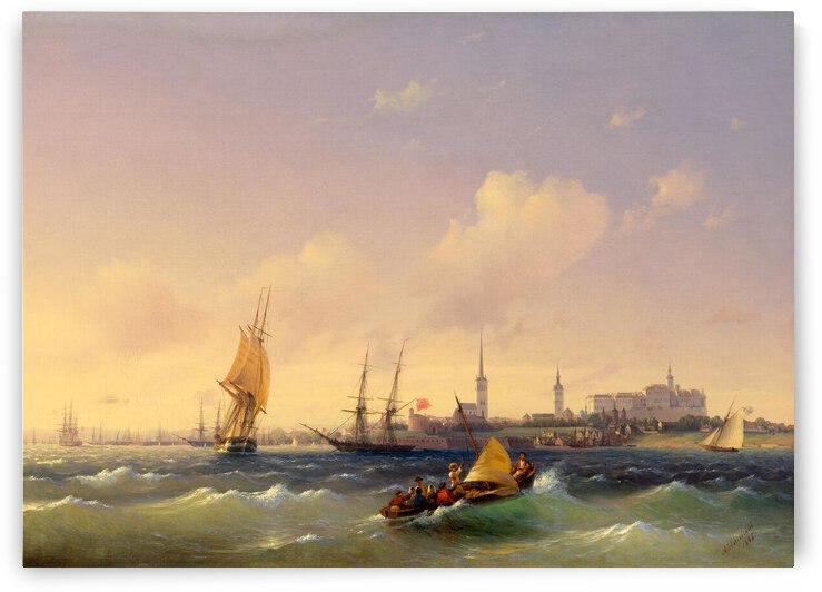 Aivazovsky.Reval 1845 by artcenter