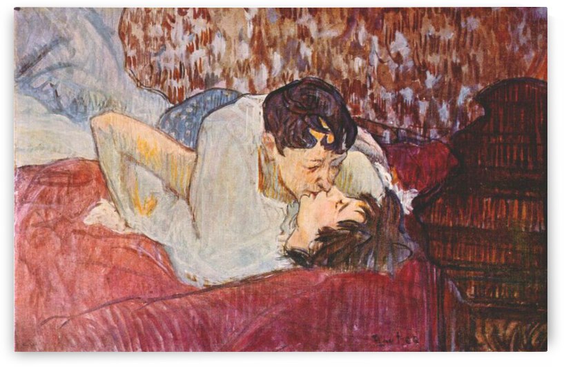 Lautrec the kiss 1892 by artcenter