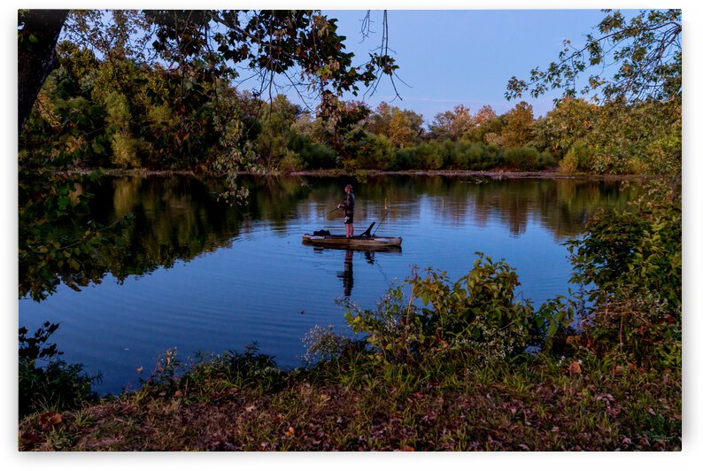 Days End Fishing by Jennifer White