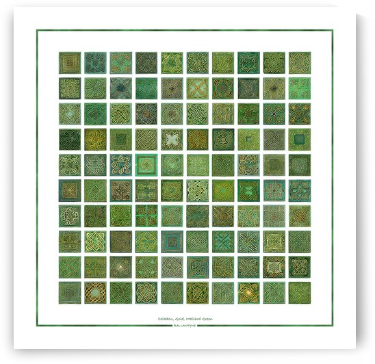 Eternity 100 - Celadon Gold Mallard by Peter Ballantyne