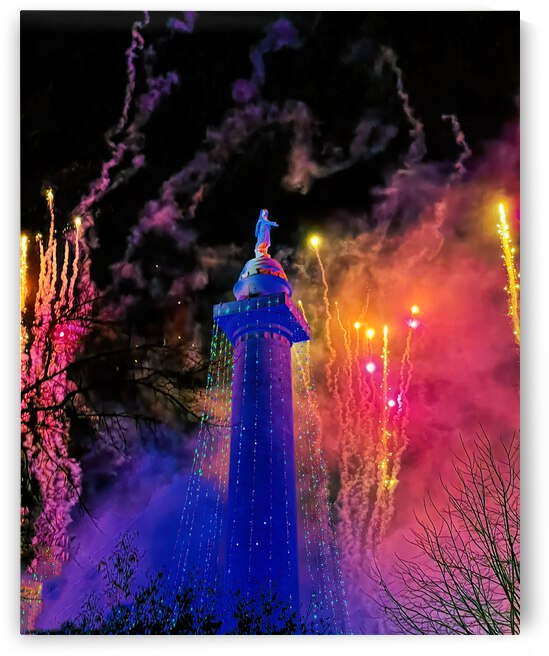 Baltimore Washington Monument Lighting Celebration by Bill Swartwout Photography
