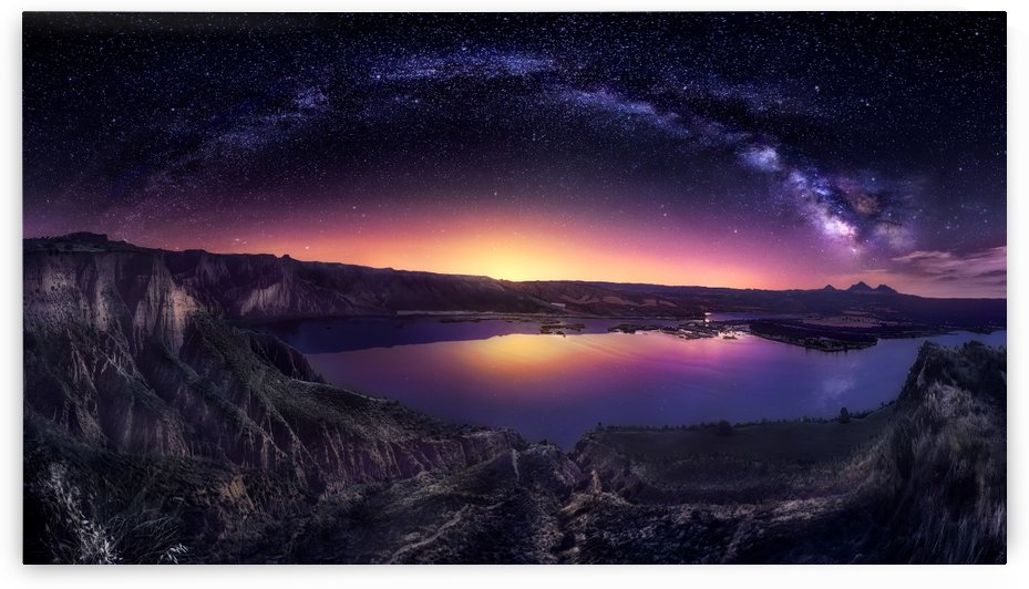 Milky way over Las Barrancas 2016 by 1x