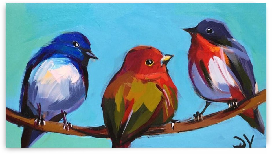 Beautiful Birds by Corey S Ribotsky